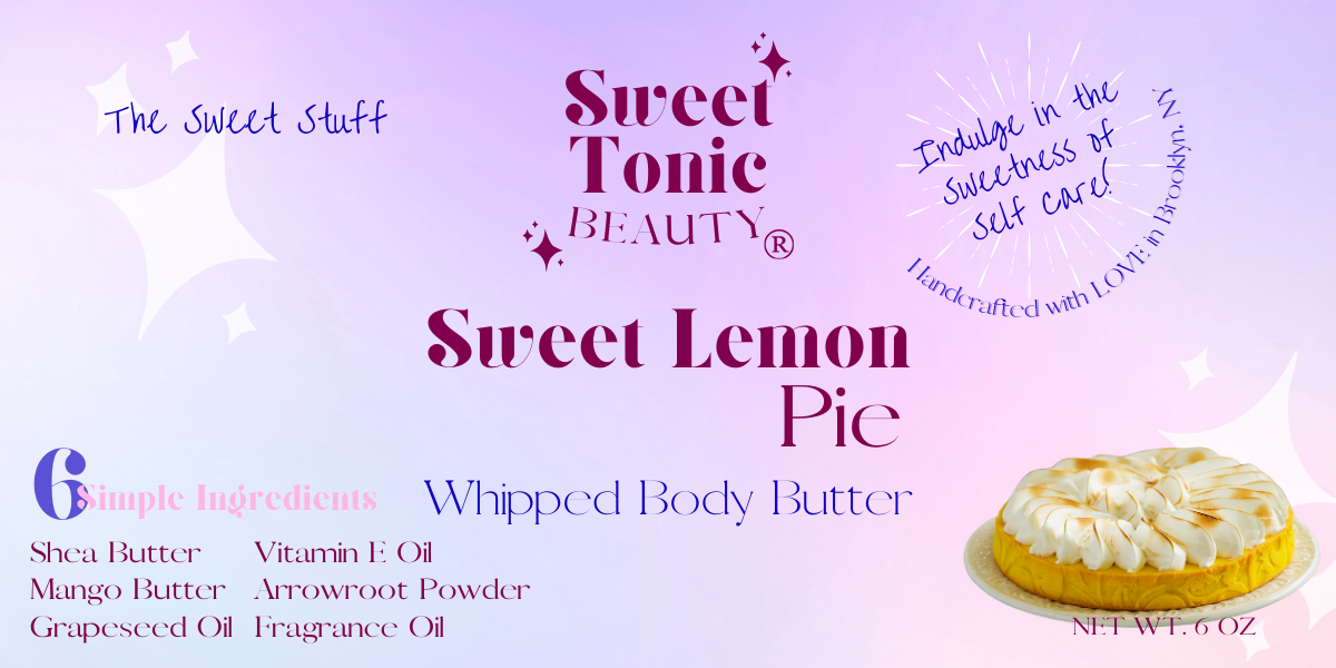 BODY BUTTER -Sweet Lemon Pie